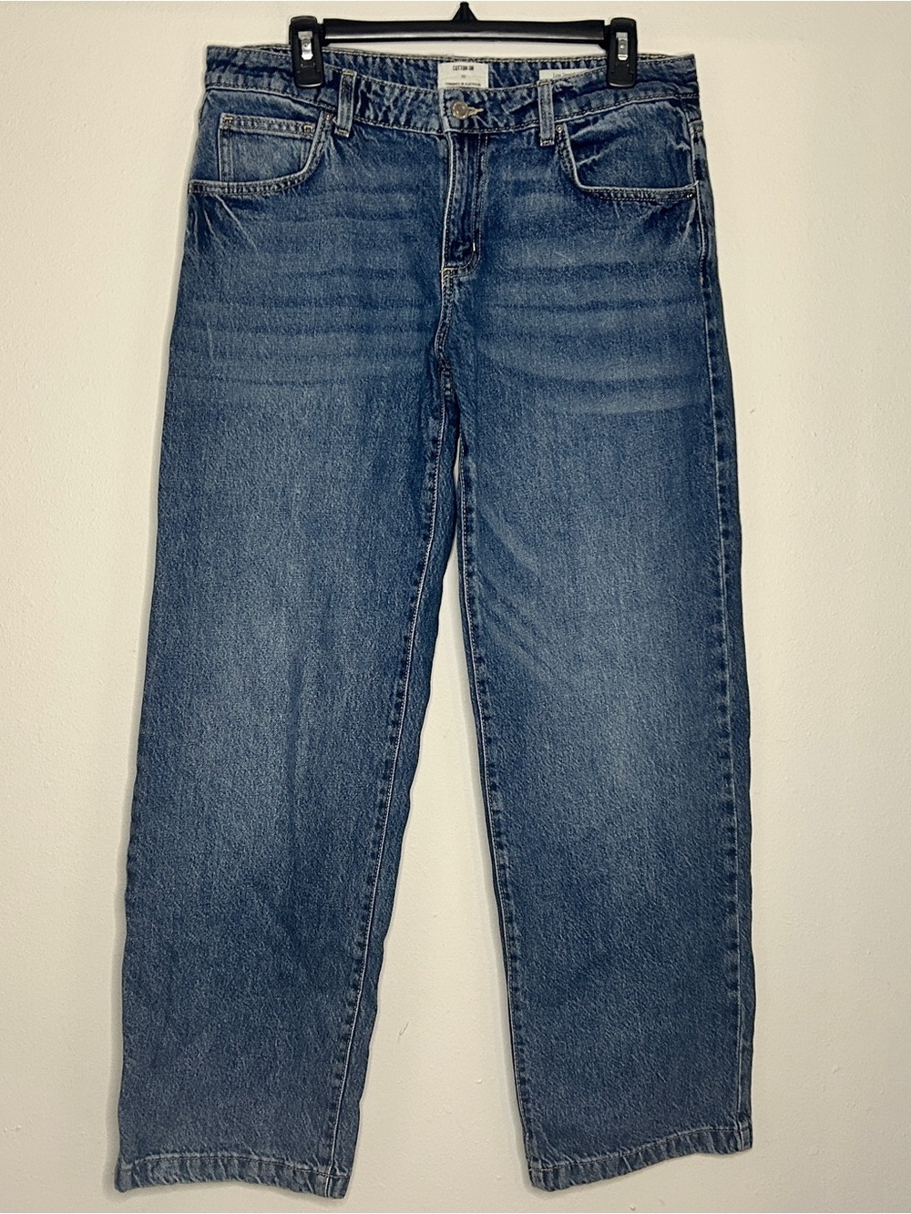 Cotton-on Size 30 Classic Women's Size 30 Straight-Leg Jeans in Blue